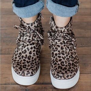 Very G Ursula Wedges- Leopard